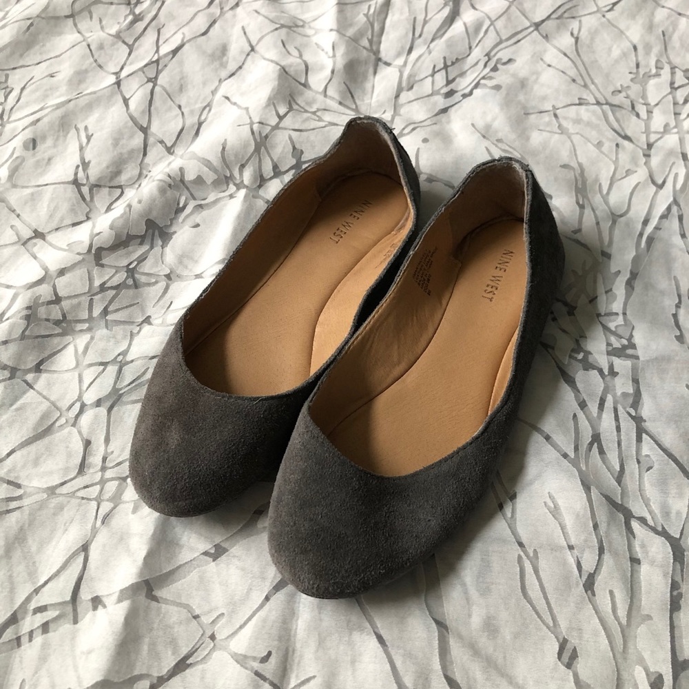 Nine West Suede Flats